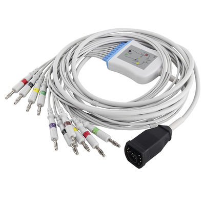 Kabel Zoll EKG Seria E/M i przewody połączeniowe Złącze bananowe IEC 4.0