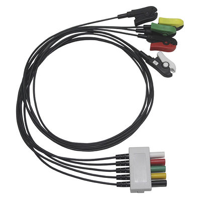Mindray Radiao Translucent Wire 5 odprowadzeń RTG typu D EKG Translucentny kabel i przewody odprowadzeń