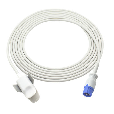 Biolight wielokrotnego użytku czujnik SpO2 M900 M7000 M9500 cyfrowy 12-pinowy pediatryczny klips na palec