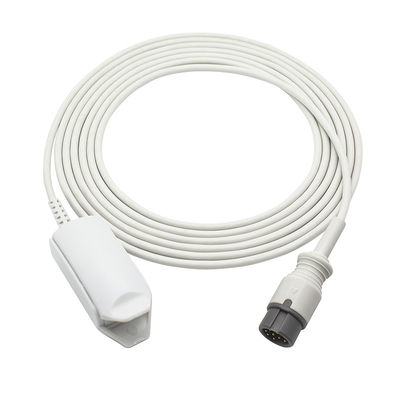 Mindray T5 / T8 0010-20-42712 572A Czujnik SpO2 Oxi-max Tech 8-pinowy klips na palec dla dorosłych Przenośna sonda Spo2