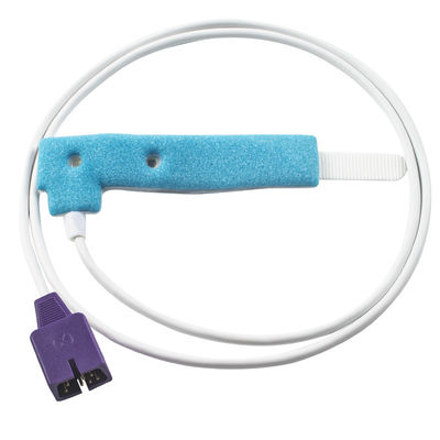 N-ellcor DB9 7pin D20 Jednorazowy czujnik SpO2 Pediatric Blue Spong Symphony N-3000 Jednorazowa sonda SpO2