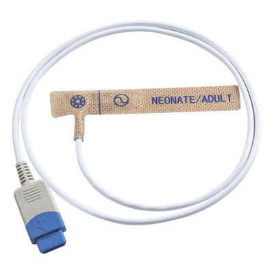 Datex Ohmeda TS-AP-10 TS-AP-25 jednorazowy czujnik SpO2 3800 3900 włóknina dla dorosłych/noworodków jednorazowa sonda SpO2