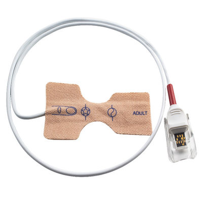 Jednorazowy czujnik Spo2 z rozciągliwej tkaniny