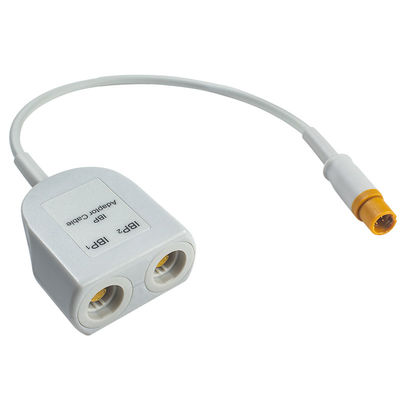 Kompatybilny z firmą S-iemens Drager podwójny kabel adaptera IBP 7-pinowy do 7-pinowego przedłużacza IBP kabel przetwornika ciśnienia krwi