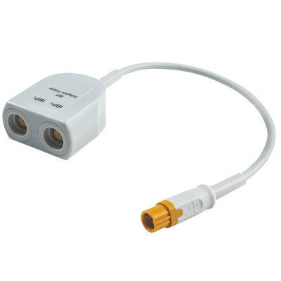 Kompatybilny z firmą Siemens Drager podwójny kabel adaptera IBP 7-pinowy do 7-pinowego przedłużacza IBP kabel przetwornika ciśnienia krwi
