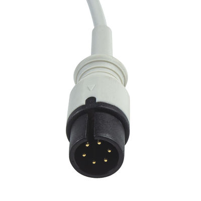 AAMI 6-pinowy kabel EKG i Leadwires 3-odprowadzeniowe złącze zaciskowe IEC Kabel EKG
