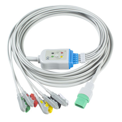 Mindray Datascope Kabel EKG i przewody odprowadzeń 5-odprowadzeniowy kabel IEC z klipsem TPU Kabel EKG