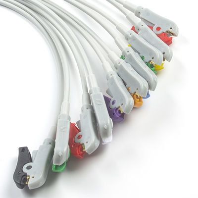 Części EKG Adaptery pigtailowe 989803101701 40498E 4.00MM EKG Snap to Adapter wtyczki bananowej