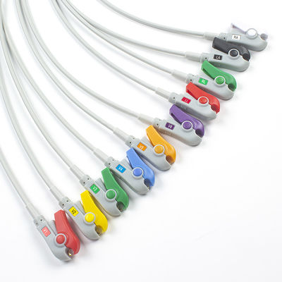 Części EKG Adaptery pigtailowe 989803101701 40498E 4.00MM EKG Snap to Adapter wtyczki bananowej