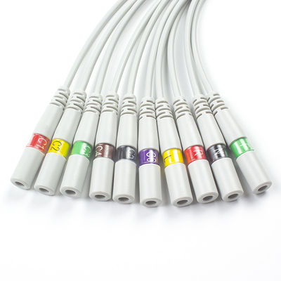 Banana Needle To Clip Adapter EKG Pigtail Adapter 3.00MM IEC EKG elektrody