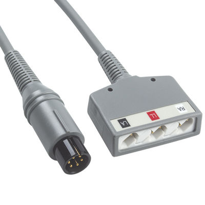 IVY Biomedical Systems Kabel magistrali EKG 590317 Kabel EKG 3-odprowadzeniowy kabel EKG AHA