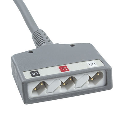 IVY Biomedical Systems Kabel magistrali EKG 590317 Kabel EKG 3-odprowadzeniowy kabel EKG AHA