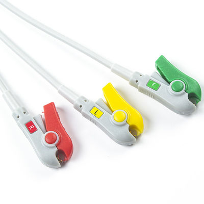 Dla Mindray > Kompatybilny z Datascopeem Kabel EKG z bezpośrednim połączeniem i przewody ołowiowe - 040-000964-00