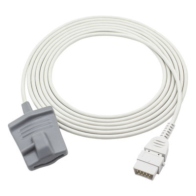 Huntleigh wielokrotnie używalny czujnik Spo2 9 Pin Smartsigns Mp1 Mp1r Acc-Vsm-171 1m Short