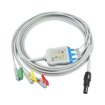 Welch allyn Propaq LT Kable EKG i przewody ołowiowe Kabel pacjenta 3 Ołowiowy EKG Ołowiowy 008-0879-00 IEC Snap