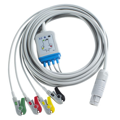 Primedic Defibrillator EKG Kabel i przewody 16Pin EKG bezpośrednio do maszyny 4-kanałowy EKG Kabel
