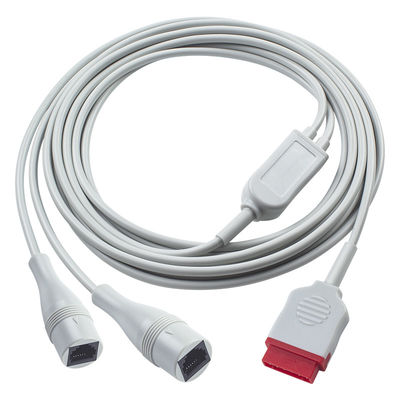 GE IBP Adapter Cable 2*Ph-Ilips 4pin IBP Extension Cable 350cm Do klinik / szpitali