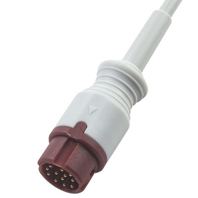 P-Hilips Dual IBP Adapter Cable z 12-pin Connector, długość 0,3 metra i materiał TPU do użytku medycznego