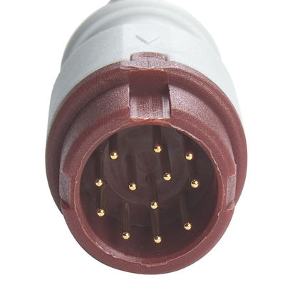 P-Hilips Dual IBP Adapter Cable z 12-pin Connector, długość 0,3 metra i materiał TPU do użytku medycznego