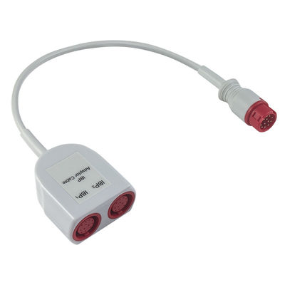 Mindray 12pin do podwójnej kabli adaptera IBP Mindray 12pin kabel rozszerzający