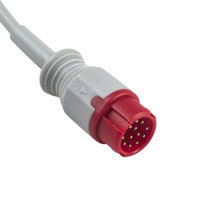 Mindray 12pin do podwójnej kabli adaptera IBP Mindray 12pin kabel rozszerzający