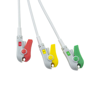 Do kablu EKG dla Biolight Q3 Do kablu EKG dla Biolight Q5 A Q S Series 3 Lead IEC Grabber In Oximax Tech