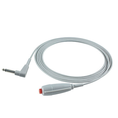 Przewód przywołania pielęgniarki 6,3 mm Czerwony kabel z przyciskiem do zawieszki przywołania pielęgniarki