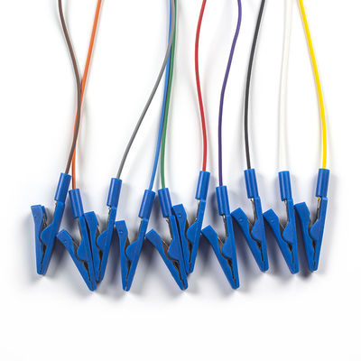 3.5 Mono Plug To Grabber Connector EEG Cap Cable For Seamless EEG Electrode Connection (Kable z kapsułą EEG do bezproblemowego podłączenia elektrody EEG)