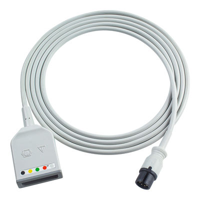 Mindray Datascope AAMI 6Pin Connector 5Lead EKG Trunk Adapter Kabel 0010-30-12377 EV 6102 EKG Extension Kabel Euro Style