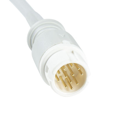 PH 12Pin EKG Kabel trunkowy Phil-ips Din Style 3lead Kabel 1,30M