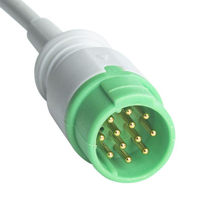 Biolight 12pin Kabel adaptera trunka EKG Kabel EKG M7000 M8000A M8500 M9500 Kable rozszerzające EKG
