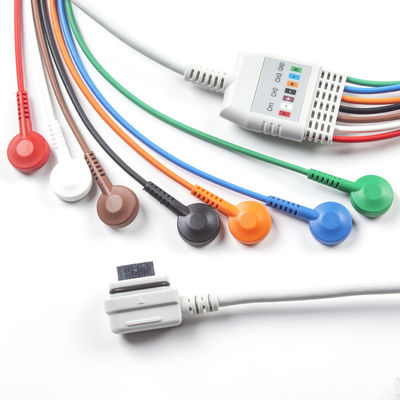 Kompatybilny GE Healthcare 2008594-002 7-Lead EKG Telemetryka Pacjent Kabel Widza Światło Zamówienie 5 sztuk dostać 1 sztukę Worek za darmo