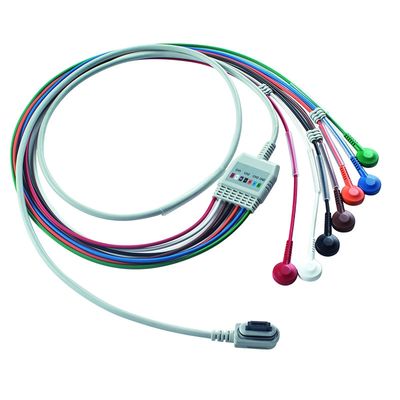 Kompatybilny GE Healthcare 2008594-002 7-Lead EKG Telemetryka Pacjent Kabel Widza Światło Zamówienie 5 sztuk dostać 1 sztukę Worek za darmo