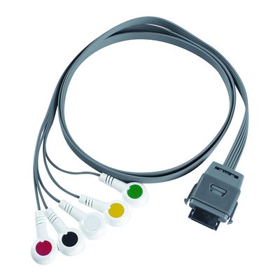 TPU Edan 5Lead EKG Holter Cable IEC Snap Shelf Life 24 miesiące dla przyrządów biomedycznych