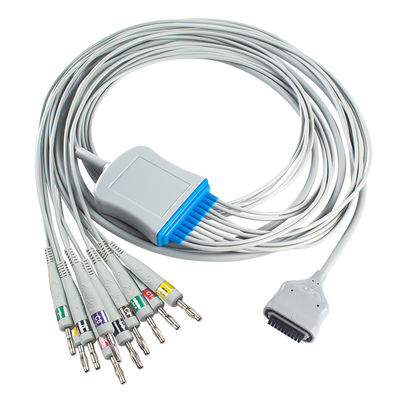 EDAN Dx12 10Lead EKG Holter Kabel Banana For Trunk Długość kabla 2,2M Kompatybilność