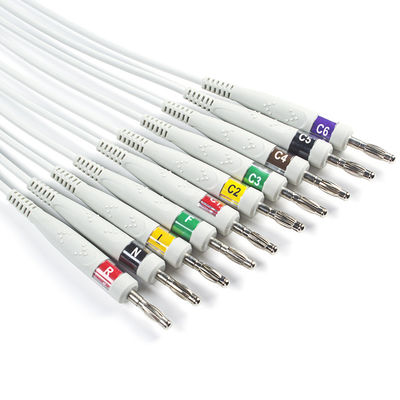 EDAN Dx12 10Lead EKG Holter Kabel Banana For Trunk Długość kabla 2,2M Kompatybilność
