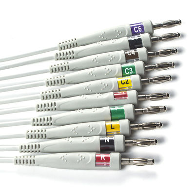 EDAN Dx12 10Lead EKG Holter Kabel Banana For Trunk Długość kabla 2,2M Kompatybilność