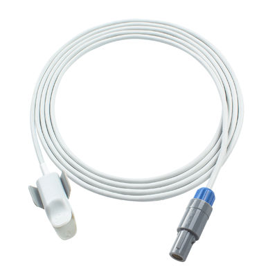 Kabel oksimetrycznego pulsu wznoszący czujnik SpO2 3.0M 5Pin dla CMS60C,RPM9000C Pediatryczny