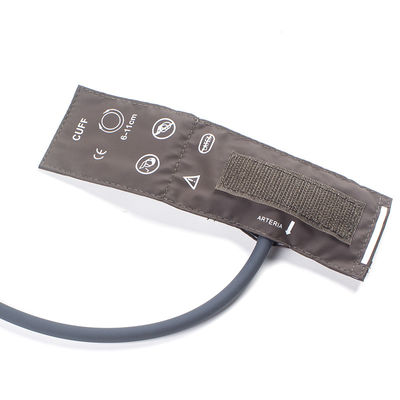Opakowanie worka noworodek NIBP Manchuff Single Tube 6-11cm TPU Manchuff Brown