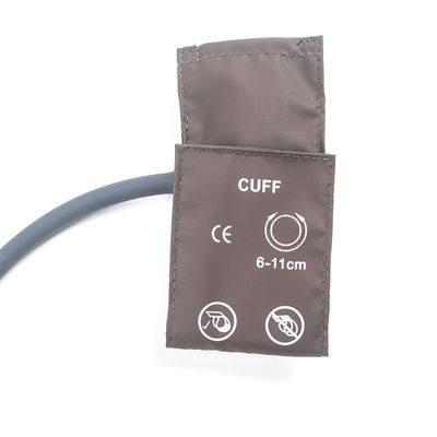 Opakowanie worka noworodek NIBP Manchuff Single Tube 6-11cm TPU Manchuff Brown