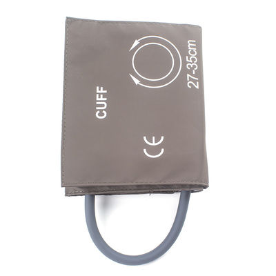 Małe dorosłe mankietki NIBP jednorurkowe 20,5-28 cm mankietki TPU Brązowe M1573A 989803104161