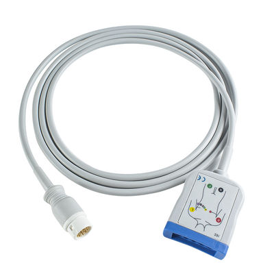 Kompatybilny P-hilips EKG Trunk Cable - M1663A dla 78352C, 78354C, 78834C, 867036, HeartStart MRx, IntelliVue