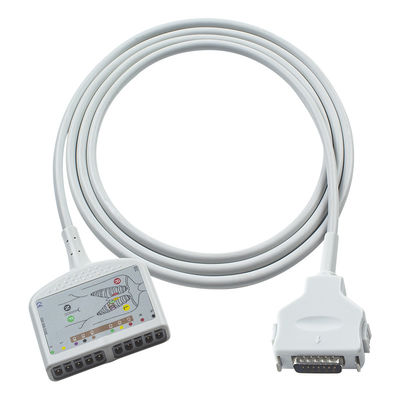 Kompatybilny Fukuda Denshi 10Lead kabel EKG dla CardiMax FX-7202, CardiMax FX-7402, CardiMax FX-7101