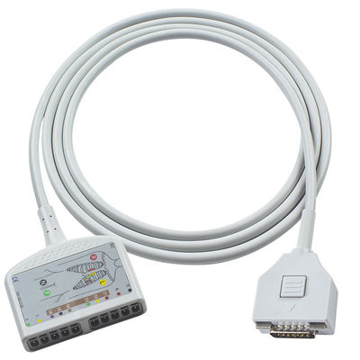 Kompatybilny Fukuda ME EKG Trunk Cable dla Fukuda Cardisuny, KP-500, KP-500D