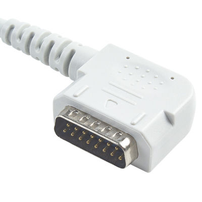 Bezlateks 15Pin 10Lead EKG Trunk Cable IEC/AHA dla 108 109 110 1210 1211 601 Cardico 302