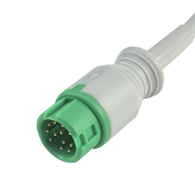 TPU Dynascope DS-5100E 12Pin EKG Pacjent Kabel 10Lead dla dorosłych / pediatrycznej kompatybilności