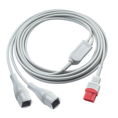 Kompatybilny dla Spacelabs IBP Kabel 10Pin do Double Abbott 3.5M