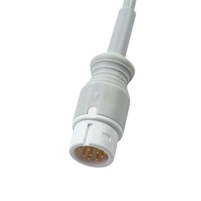 Szara kompatybilna sonda SpO2 dla noworodka dla Medetec England SPO2 Sensor 12Pin 3.0M