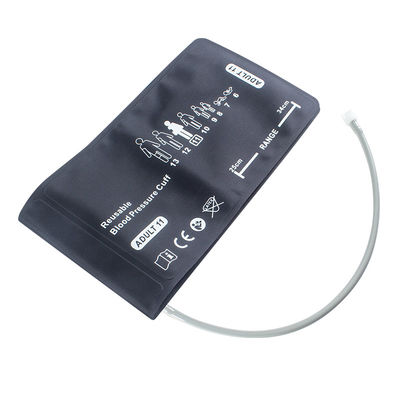 Welch Allyn NIBP Cuff 25 - 34cm Dorośli Jednorazowa Rurka 508243 REUSE-11-1TP Trójfunkcyjny FlexiPort Cuff ciśnienia krwi