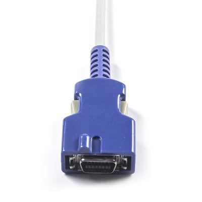 Półukończony czujnik SpO2 3M do C-ovidien N-ellcor Pulsooksymetr Kabel 100g Waga i DB 14-pin Purple Connector